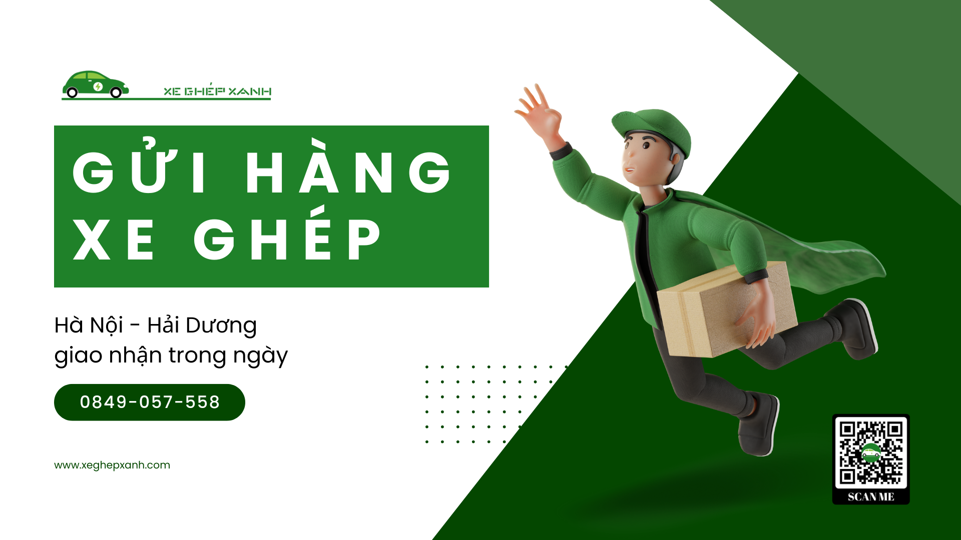 Gửi hàng xe ghép Hà Nội - Hải Dương