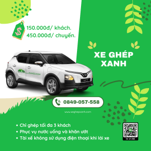 Xe Ghép Hà Nội Hải Dương chỉ ghép 3 khách 150k