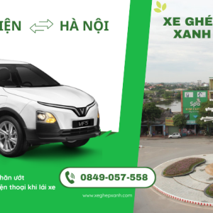 Bao xe tiện chuyến Thanh Miện - Hà Nội xe điện Vinfast VF5